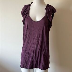Wilfred Women's Purple Sleeveless Top Size M